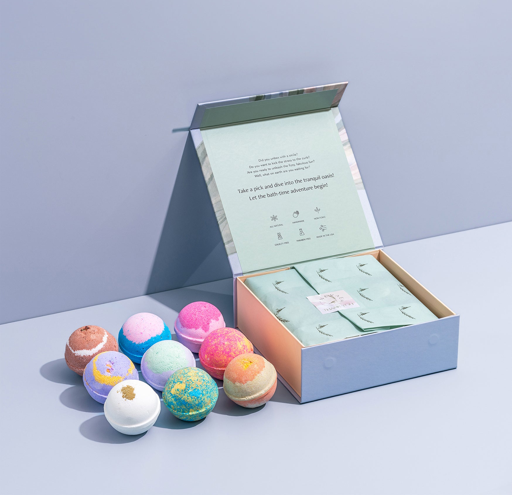 Gift Set - Big Box (9 Bath Bombs)