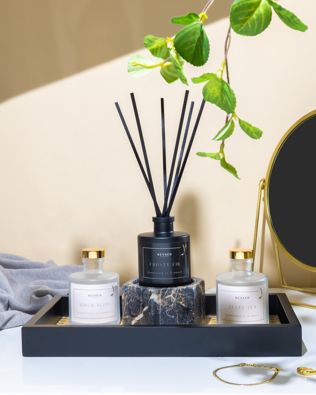 Noir and Blanc Collection - Frosty Fir (seasonal)