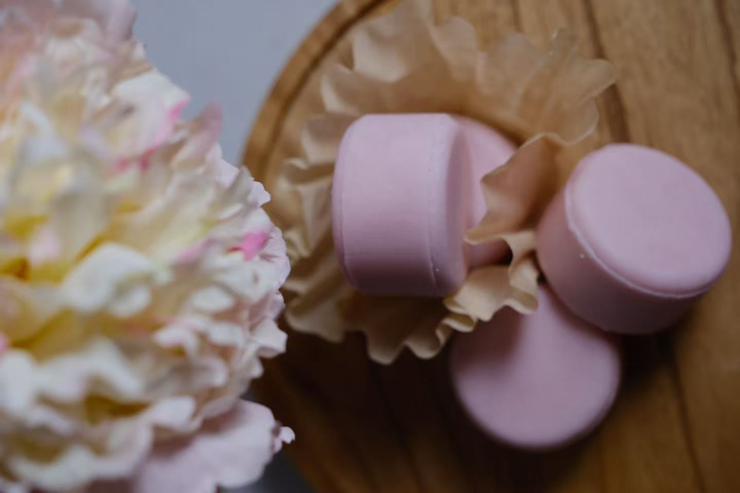 Shampoo Bar - For Dry / Curly Hair - Rosy Glow