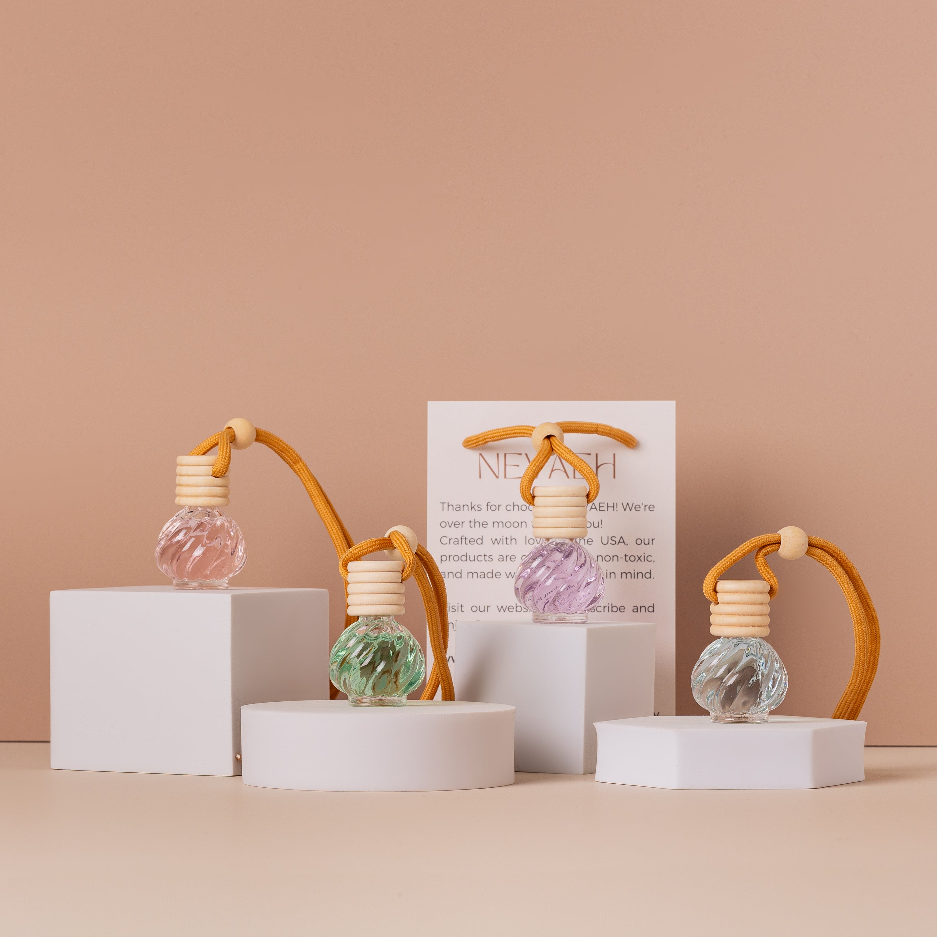 Gift Set - Car Air Freshener - Twist and Shine Collecgtion (4 piece)